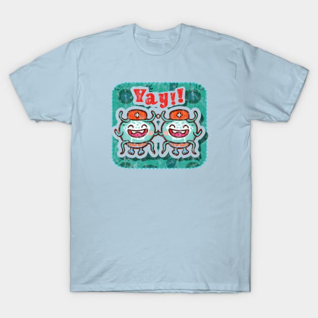 YAY! retro style T-Shirt by tomangleberger